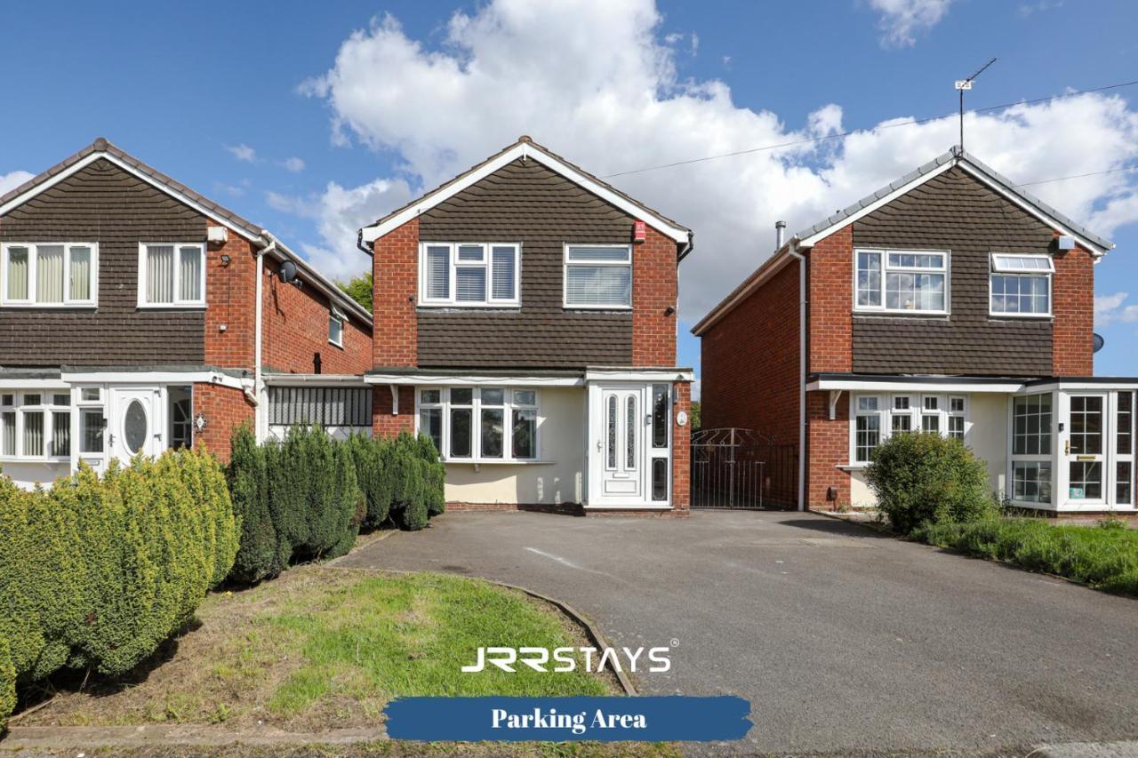 Wolverhampton - Amazing 3 Bedroom, Sleeps 6, Wi-Fi - Jrr Stays Zewnętrze zdjęcie